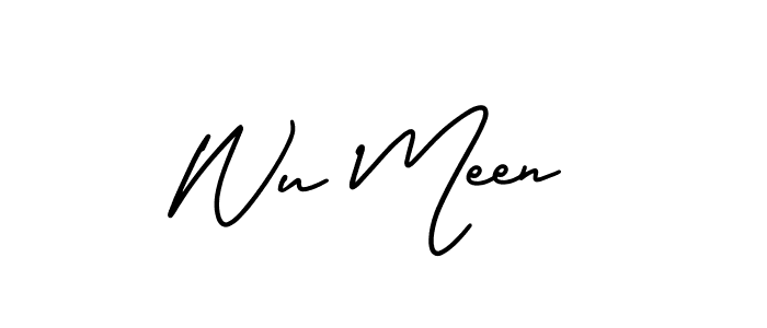 Once you've used our free online signature maker to create your best signature AmerikaSignatureDemo-Regular style, it's time to enjoy all of the benefits that Wu Meen name signing documents. Wu Meen signature style 3 images and pictures png