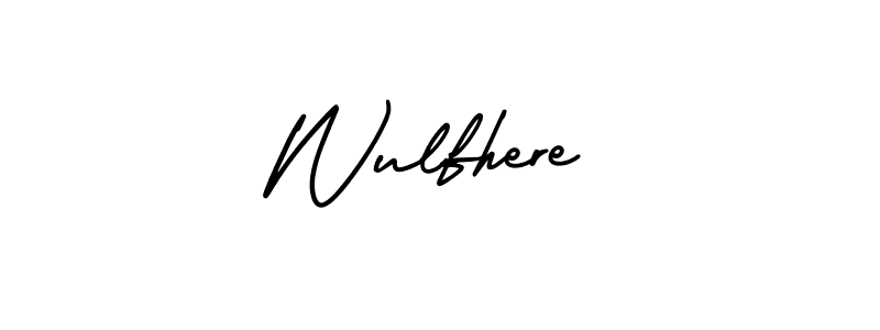 This is the best signature style for the Wulfhere name. Also you like these signature font (AmerikaSignatureDemo-Regular). Mix name signature. Wulfhere signature style 3 images and pictures png