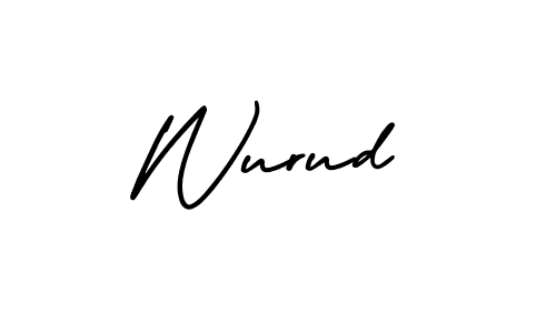 Best and Professional Signature Style for Wurud. AmerikaSignatureDemo-Regular Best Signature Style Collection. Wurud signature style 3 images and pictures png