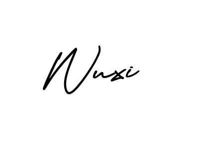 Check out images of Autograph of Wuxi name. Actor Wuxi Signature Style. AmerikaSignatureDemo-Regular is a professional sign style online. Wuxi signature style 3 images and pictures png