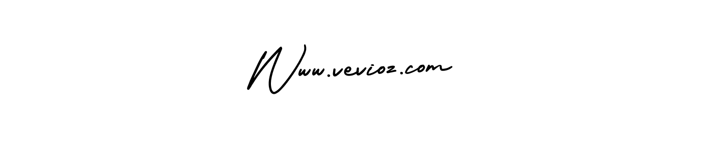 How to make Www.vevioz.com name signature. Use AmerikaSignatureDemo-Regular style for creating short signs online. This is the latest handwritten sign. Www.vevioz.com signature style 3 images and pictures png