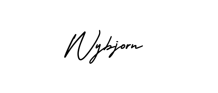 Here are the top 10 professional signature styles for the name Wybjorn. These are the best autograph styles you can use for your name. Wybjorn signature style 3 images and pictures png