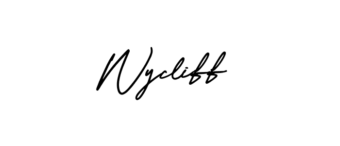 Once you've used our free online signature maker to create your best signature AmerikaSignatureDemo-Regular style, it's time to enjoy all of the benefits that Wycliff name signing documents. Wycliff signature style 3 images and pictures png