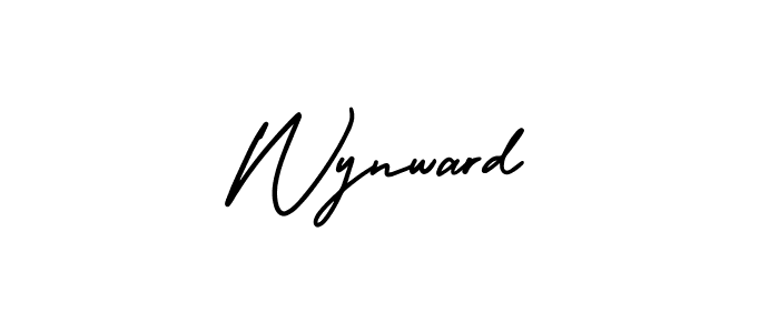 How to make Wynward signature? AmerikaSignatureDemo-Regular is a professional autograph style. Create handwritten signature for Wynward name. Wynward signature style 3 images and pictures png