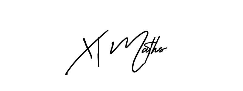 Similarly AmerikaSignatureDemo-Regular is the best handwritten signature design. Signature creator online .You can use it as an online autograph creator for name X| Maths. X| Maths signature style 3 images and pictures png