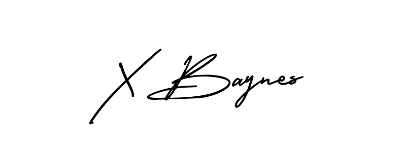 Also You can easily find your signature by using the search form. We will create X Baynes name handwritten signature images for you free of cost using AmerikaSignatureDemo-Regular sign style. X Baynes signature style 3 images and pictures png