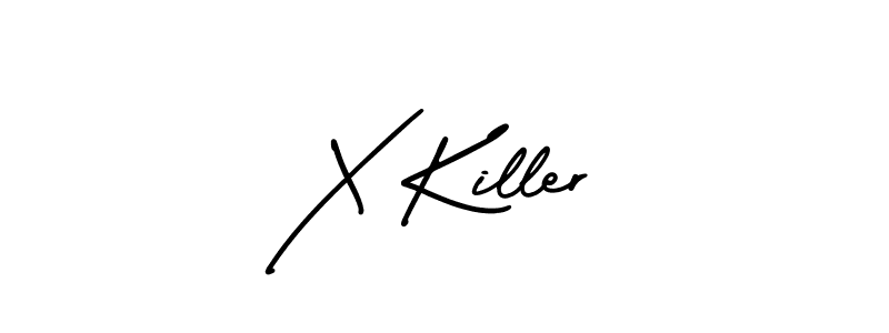 Make a short X Killer signature style. Manage your documents anywhere anytime using AmerikaSignatureDemo-Regular. Create and add eSignatures, submit forms, share and send files easily. X Killer signature style 3 images and pictures png