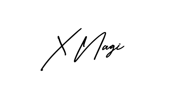 Here are the top 10 professional signature styles for the name X Nagi. These are the best autograph styles you can use for your name. X Nagi signature style 3 images and pictures png