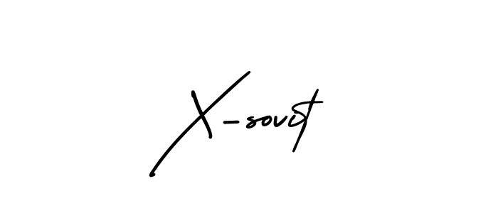 Best and Professional Signature Style for X-sovit. AmerikaSignatureDemo-Regular Best Signature Style Collection. X-sovit signature style 3 images and pictures png