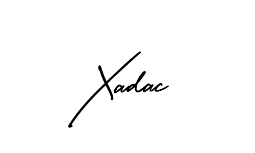 Check out images of Autograph of Xadac name. Actor Xadac Signature Style. AmerikaSignatureDemo-Regular is a professional sign style online. Xadac signature style 3 images and pictures png