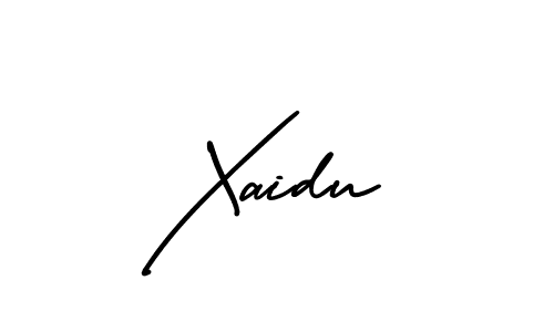 Make a beautiful signature design for name Xaidu. Use this online signature maker to create a handwritten signature for free. Xaidu signature style 3 images and pictures png