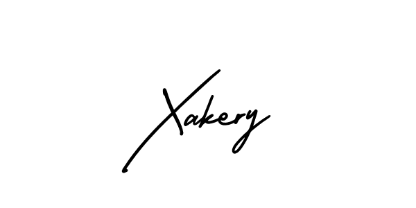 AmerikaSignatureDemo-Regular is a professional signature style that is perfect for those who want to add a touch of class to their signature. It is also a great choice for those who want to make their signature more unique. Get Xakery name to fancy signature for free. Xakery signature style 3 images and pictures png