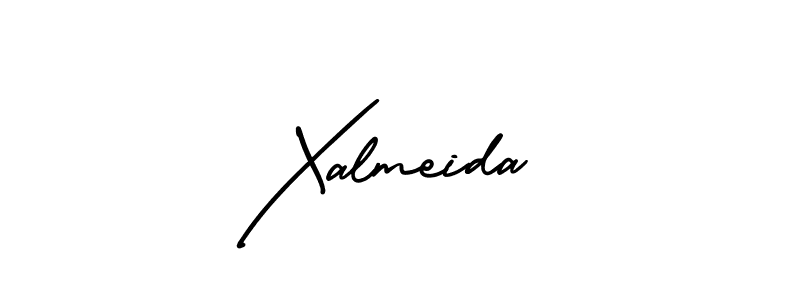 Make a beautiful signature design for name Xalmeida. Use this online signature maker to create a handwritten signature for free. Xalmeida signature style 3 images and pictures png