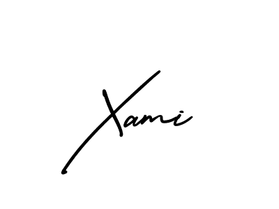 Create a beautiful signature design for name Xami. With this signature (AmerikaSignatureDemo-Regular) fonts, you can make a handwritten signature for free. Xami signature style 3 images and pictures png