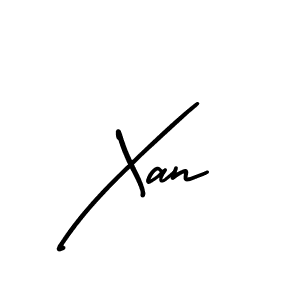 Create a beautiful signature design for name Xan. With this signature (AmerikaSignatureDemo-Regular) fonts, you can make a handwritten signature for free. Xan signature style 3 images and pictures png