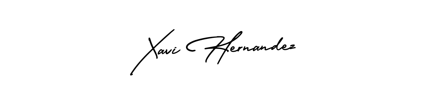 It looks lik you need a new signature style for name Xavi Hernandez. Design unique handwritten (AmerikaSignatureDemo-Regular) signature with our free signature maker in just a few clicks. Xavi Hernandez signature style 3 images and pictures png