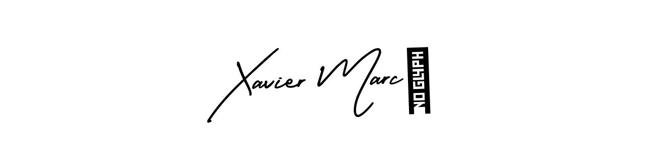 It looks lik you need a new signature style for name Xavier Marcé. Design unique handwritten (AmerikaSignatureDemo-Regular) signature with our free signature maker in just a few clicks. Xavier Marcé signature style 3 images and pictures png