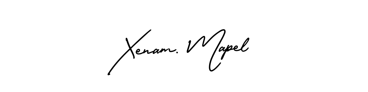 How to Draw Xenam. Mapel signature style? AmerikaSignatureDemo-Regular is a latest design signature styles for name Xenam. Mapel. Xenam. Mapel signature style 3 images and pictures png