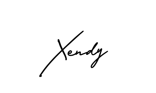 How to Draw Xendy signature style? AmerikaSignatureDemo-Regular is a latest design signature styles for name Xendy. Xendy signature style 3 images and pictures png