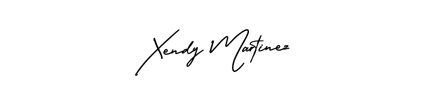 It looks lik you need a new signature style for name Xendy Martinez. Design unique handwritten (AmerikaSignatureDemo-Regular) signature with our free signature maker in just a few clicks. Xendy Martinez signature style 3 images and pictures png
