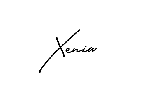 How to make Xenia signature? AmerikaSignatureDemo-Regular is a professional autograph style. Create handwritten signature for Xenia name. Xenia signature style 3 images and pictures png