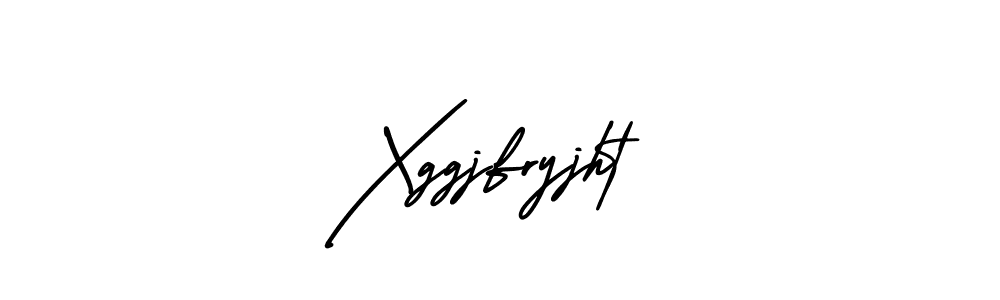 Make a beautiful signature design for name Xggjfryjht. With this signature (AmerikaSignatureDemo-Regular) style, you can create a handwritten signature for free. Xggjfryjht signature style 3 images and pictures png