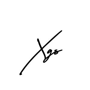Create a beautiful signature design for name Xgs. With this signature (AmerikaSignatureDemo-Regular) fonts, you can make a handwritten signature for free. Xgs signature style 3 images and pictures png