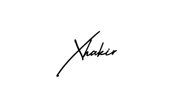 Make a short Xhakir signature style. Manage your documents anywhere anytime using AmerikaSignatureDemo-Regular. Create and add eSignatures, submit forms, share and send files easily. Xhakir signature style 3 images and pictures png