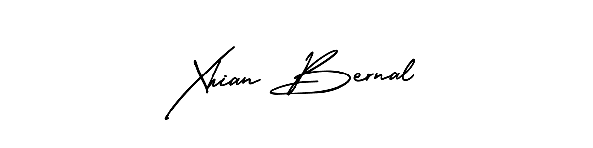 It looks lik you need a new signature style for name Xhian Bernal. Design unique handwritten (AmerikaSignatureDemo-Regular) signature with our free signature maker in just a few clicks. Xhian Bernal signature style 3 images and pictures png