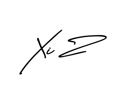 Use a signature maker to create a handwritten signature online. With this signature software, you can design (AmerikaSignatureDemo-Regular) your own signature for name Xi Z. Xi Z signature style 3 images and pictures png