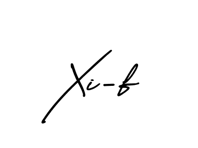 Make a beautiful signature design for name Xi-f. With this signature (AmerikaSignatureDemo-Regular) style, you can create a handwritten signature for free. Xi-f signature style 3 images and pictures png