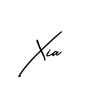 Create a beautiful signature design for name Xia. With this signature (AmerikaSignatureDemo-Regular) fonts, you can make a handwritten signature for free. Xia signature style 3 images and pictures png