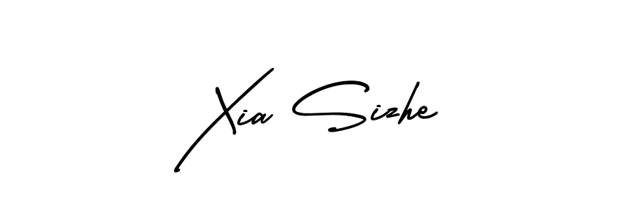 AmerikaSignatureDemo-Regular is a professional signature style that is perfect for those who want to add a touch of class to their signature. It is also a great choice for those who want to make their signature more unique. Get Xia Sizhe name to fancy signature for free. Xia Sizhe signature style 3 images and pictures png