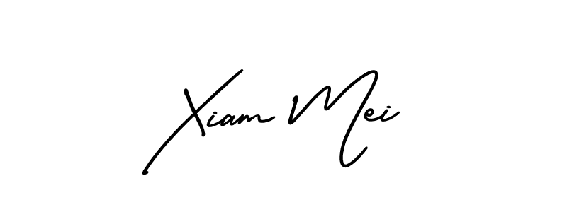 Also we have Xiam Mei name is the best signature style. Create professional handwritten signature collection using AmerikaSignatureDemo-Regular autograph style. Xiam Mei signature style 3 images and pictures png