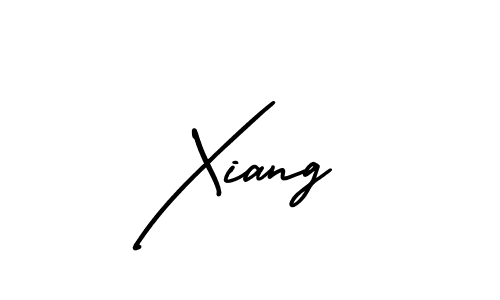 Create a beautiful signature design for name Xiang. With this signature (AmerikaSignatureDemo-Regular) fonts, you can make a handwritten signature for free. Xiang signature style 3 images and pictures png