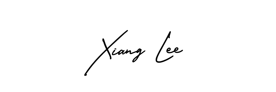 How to make Xiang Lee signature? AmerikaSignatureDemo-Regular is a professional autograph style. Create handwritten signature for Xiang Lee name. Xiang Lee signature style 3 images and pictures png