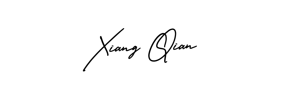 This is the best signature style for the Xiang Qian name. Also you like these signature font (AmerikaSignatureDemo-Regular). Mix name signature. Xiang Qian signature style 3 images and pictures png