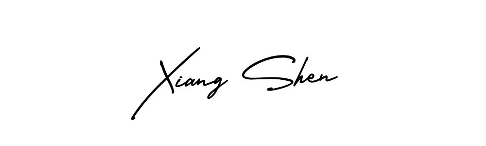 It looks lik you need a new signature style for name Xiang Shen. Design unique handwritten (AmerikaSignatureDemo-Regular) signature with our free signature maker in just a few clicks. Xiang Shen signature style 3 images and pictures png