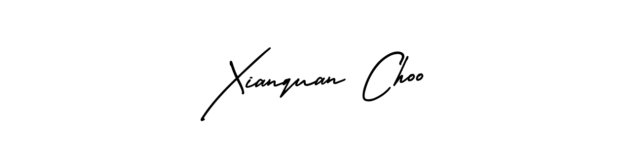 How to make Xianquan Choo signature? AmerikaSignatureDemo-Regular is a professional autograph style. Create handwritten signature for Xianquan Choo name. Xianquan Choo signature style 3 images and pictures png