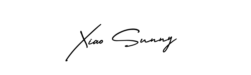 How to make Xiao Sunny signature? AmerikaSignatureDemo-Regular is a professional autograph style. Create handwritten signature for Xiao Sunny name. Xiao Sunny signature style 3 images and pictures png