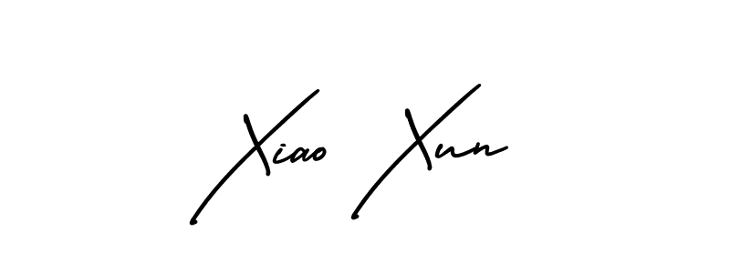 This is the best signature style for the Xiao Xun name. Also you like these signature font (AmerikaSignatureDemo-Regular). Mix name signature. Xiao Xun signature style 3 images and pictures png