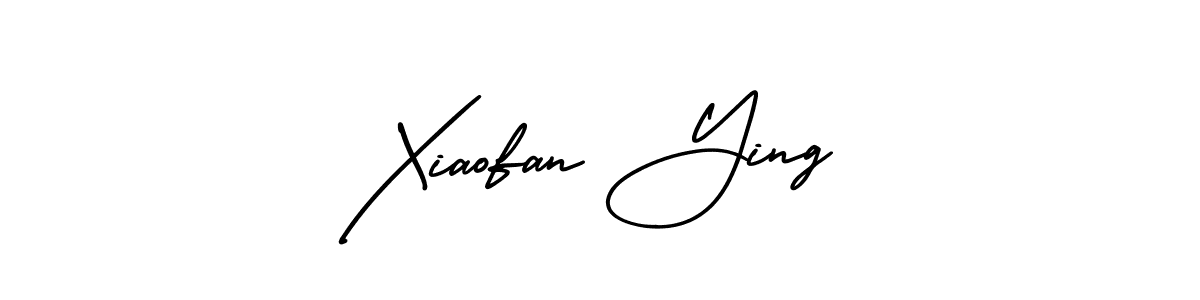 It looks lik you need a new signature style for name Xiaofan Ying. Design unique handwritten (AmerikaSignatureDemo-Regular) signature with our free signature maker in just a few clicks. Xiaofan Ying signature style 3 images and pictures png