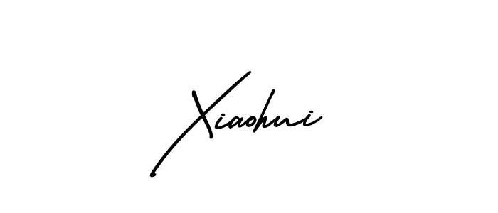 if you are searching for the best signature style for your name Xiaohui. so please give up your signature search. here we have designed multiple signature styles  using AmerikaSignatureDemo-Regular. Xiaohui signature style 3 images and pictures png