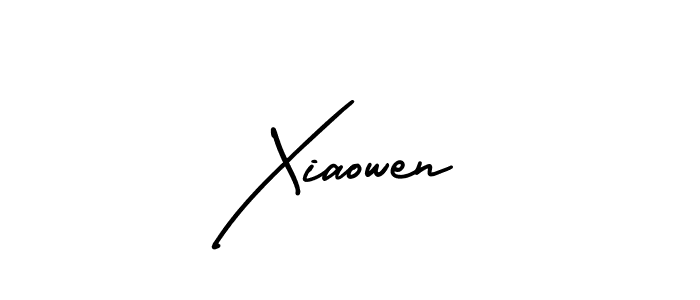 Use a signature maker to create a handwritten signature online. With this signature software, you can design (AmerikaSignatureDemo-Regular) your own signature for name Xiaowen. Xiaowen signature style 3 images and pictures png