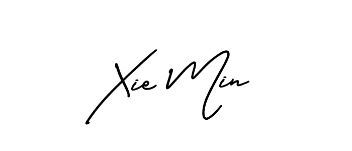 Check out images of Autograph of Xie Min name. Actor Xie Min Signature Style. AmerikaSignatureDemo-Regular is a professional sign style online. Xie Min signature style 3 images and pictures png