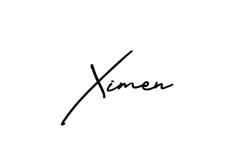 Make a beautiful signature design for name Ximen. With this signature (AmerikaSignatureDemo-Regular) style, you can create a handwritten signature for free. Ximen signature style 3 images and pictures png