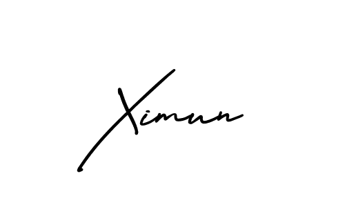 The best way (AmerikaSignatureDemo-Regular) to make a short signature is to pick only two or three words in your name. The name Ximun include a total of six letters. For converting this name. Ximun signature style 3 images and pictures png