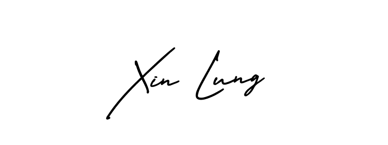 Also we have Xin Lung name is the best signature style. Create professional handwritten signature collection using AmerikaSignatureDemo-Regular autograph style. Xin Lung signature style 3 images and pictures png