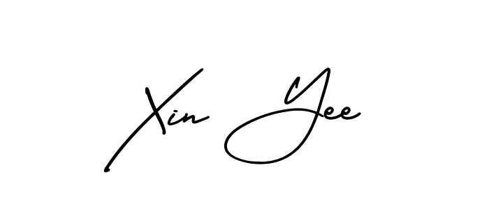 Use a signature maker to create a handwritten signature online. With this signature software, you can design (AmerikaSignatureDemo-Regular) your own signature for name Xin Yee. Xin Yee signature style 3 images and pictures png