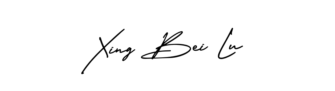 Design your own signature with our free online signature maker. With this signature software, you can create a handwritten (AmerikaSignatureDemo-Regular) signature for name Xing Bei Lu. Xing Bei Lu signature style 3 images and pictures png